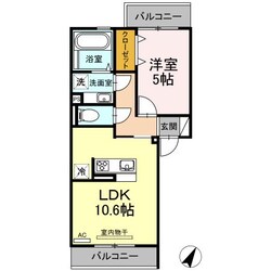 戸島入口 徒歩3分 2階の物件間取画像